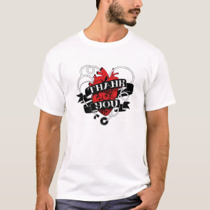 "Danke" von Ellis Ringle White Tshirt