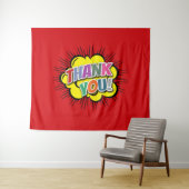 Danke Wandteppich (Beispiel (Horizontal))