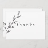 Danke Watercolor Leaf (Vorne/Hinten)