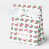 Danke | Watermelon Pattern Zelt Gefälligkeitsbox Geschenkschachtel (Vorderseite)