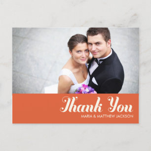 DANKE WEDING POSTCARD POSTKARTE