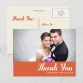 DANKE | WEDING POSTCARD POSTKARTE (Vorne/Hinten)