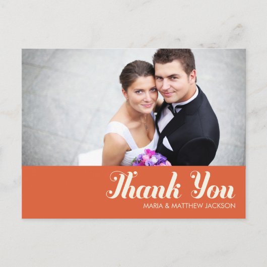 DANKE | WEDING POSTCARD POSTKARTE (Vorderseite)