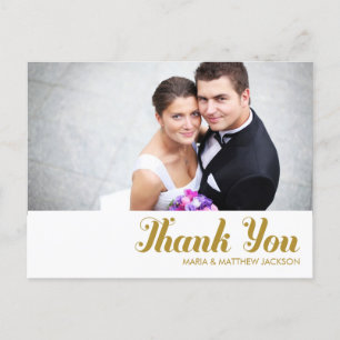DANKE WEDING POSTCARD POSTKARTE