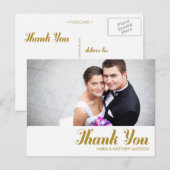 DANKE | WEDING POSTCARD POSTKARTE (Vorne/Hinten)
