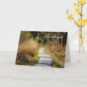 Danke, Weg zum Frieden Karte (Gelbe Blume)