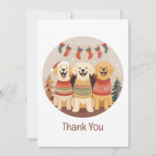 Danke Weihnachten Labrador Retriever Hunde
