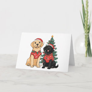 Danke Weihnachten Labrador Retriever Hunde