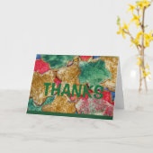 Danke! Wenn du süßer wärst, wärst du ein Keks Karte (Gelbe Blume)