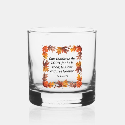 Danke Whiskyglas (Vorderseite)