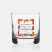 Danke Whiskyglas (Vorderseite)