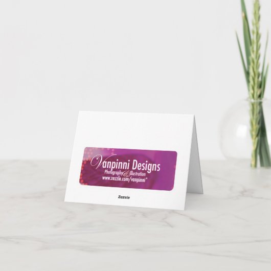 Danke Winter-Märchenland (Rückseite)