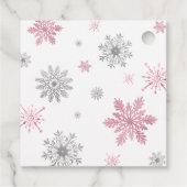 Danke Winter Wonderland Geschenkanhänger (Rückseite)