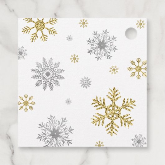 Danke Winter Wonderland Geschenkanhänger (Rückseite)