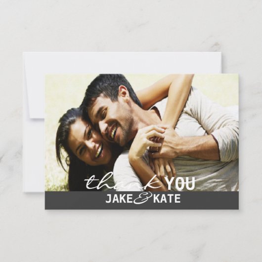 Danke | Wir Mitteilungskarte (Vorderseite)