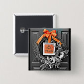 Danke Wreath Button (Vorne & Hinten)