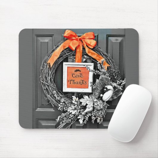 Danke Wreath Mousepad (Mit Mouse)