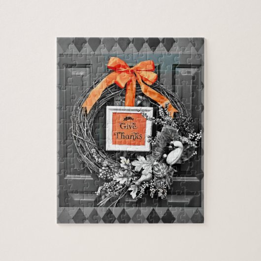 Danke Wreath Puzzle (Vertikal)