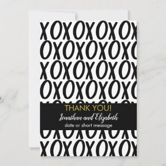 Danke XOXO Umarmungen Küsse Minimalistisch