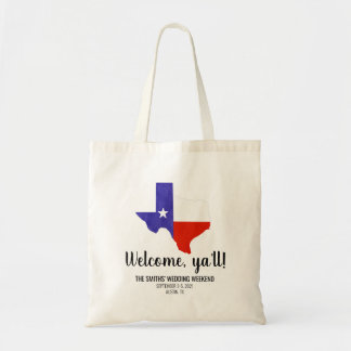 Danke, Ya'll Texas Flag Austin Dallas Tragetasche