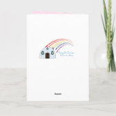 Danke zu einem Eis-Skaten-Trainer (Rückseite)