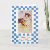 Danke zu kardieren (Vorderseite)