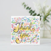 Danke zu kardieren (Stehend Vorderseite)