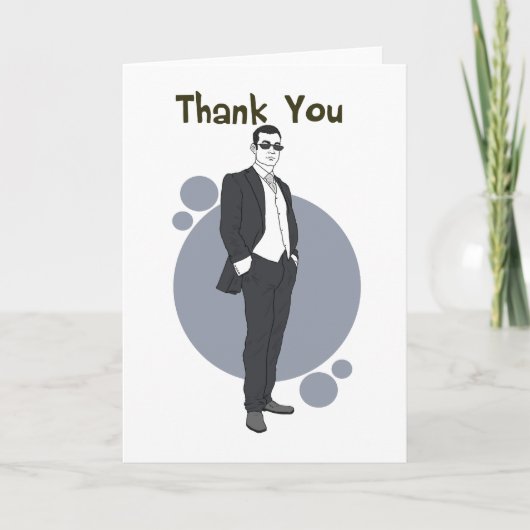 Danke zu kardieren (Vorderseite)