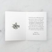 Danke zu kardieren (Innenseite)