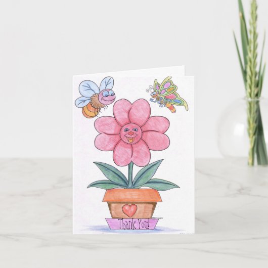 Danke zu kardieren (Cartoon) (Vorderseite)