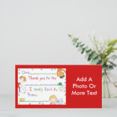 Danke zu merken (Stehend Vorderseite)