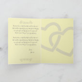 Danke zu merken (Innenseite)