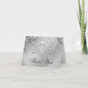 Danke - zusammenpassende Einladungen