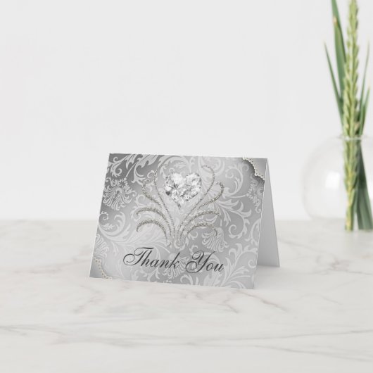 Danke - zusammenpassende Einladungen (Vorderseite)