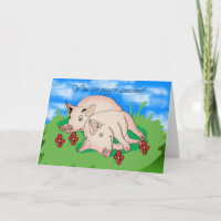 Danke, zwei Schweine, die wach sind