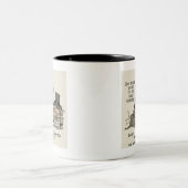 Danke Zweifarbige Tasse (Mittel)