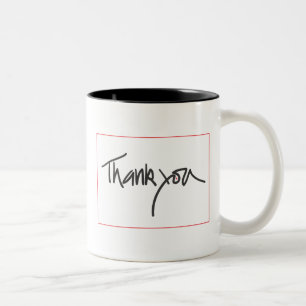 Danke Zweifarbige Tasse
