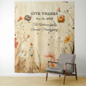 Danken an Freunde, die Party-Bildrückblick geben Wandteppich (Beispiel)