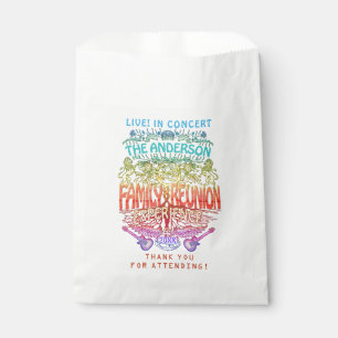 Danken Retro Konzert 70er des Geschenktütchen