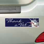 Danken Sie einem Tierarzt Autoaufkleber (Auf Auto)