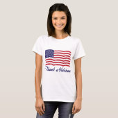 Danken Sie einem Veteran T-Shirt (Vorne ganz)