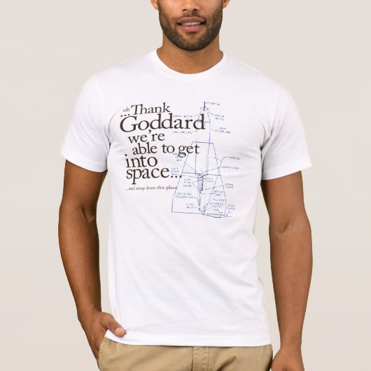 Danken Sie Goddard T-Shirt (Vorderseite)