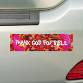 Danken Sie GOTT für Bibel Autoaufkleber (Auf Auto)