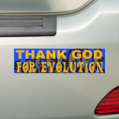Danken Sie Gott für Evolutions-Autoaufkleber Autoaufkleber (Auf Auto)