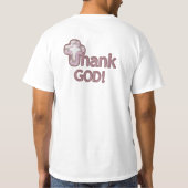 DANKEN SIE GOTT T-Shirt (Rückseite)