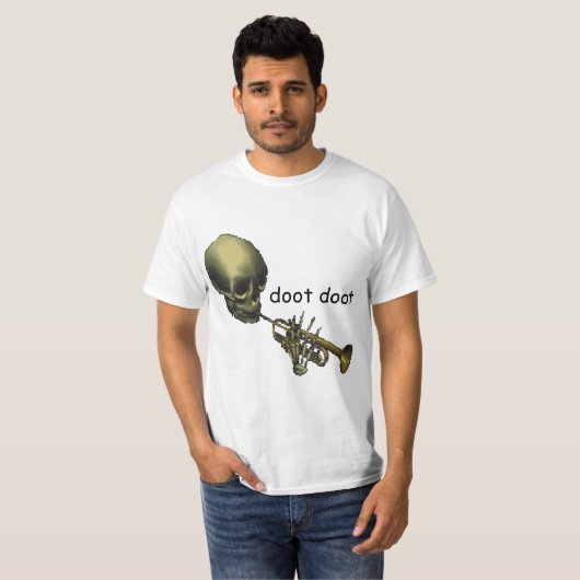 Danken Sie Herr Skeltal fuccbois T-Shirt (Vorne ganz)