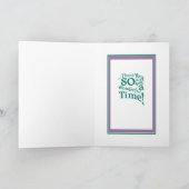 Danken Sie Ihnen-D, war Nahrung groß, die Dankeskarte (Innenseite)