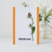 DANKEN SIE KARTE (Stehend Vorderseite)