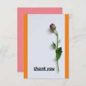 DANKEN SIE KARTE (Vorne/Hinten)