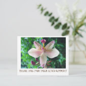 DANKEN SIE KARTE (Stehend Vorderseite)